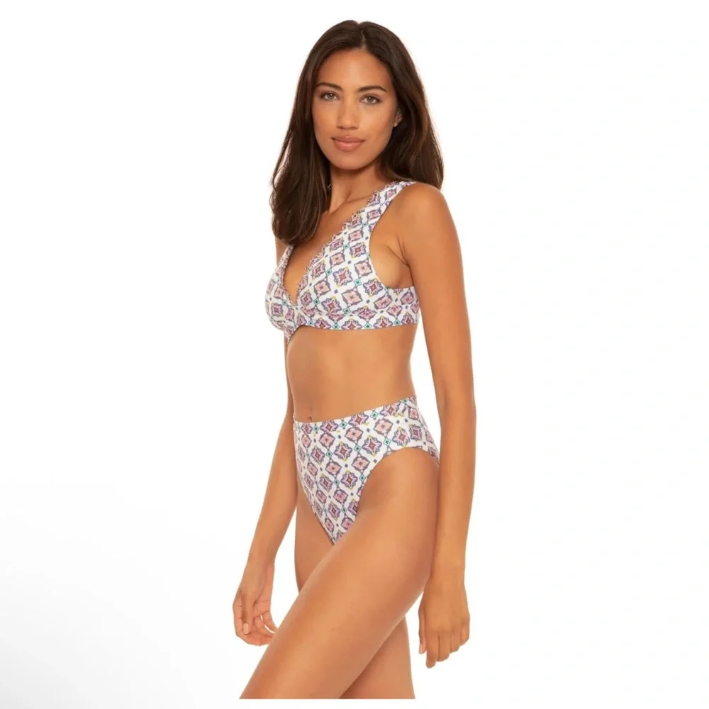 Becca by Rebecca Virtue Marrakesh Elliana Banded Halter Top D Cup